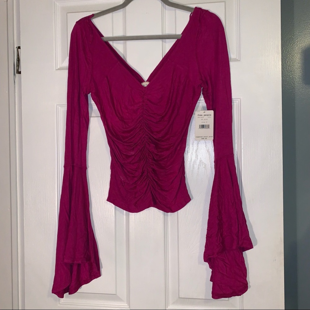 NWT Free People What a Babe Top